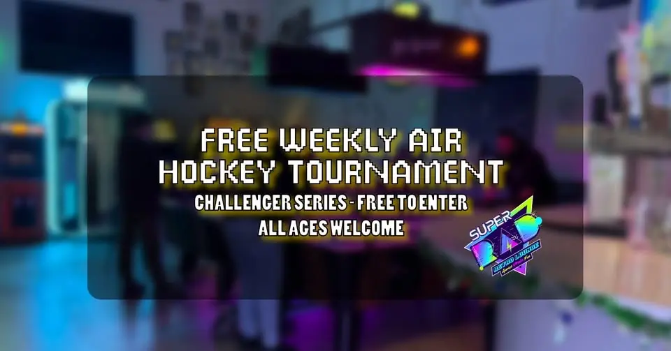 Free Weekly Air Hockey Tournament!
