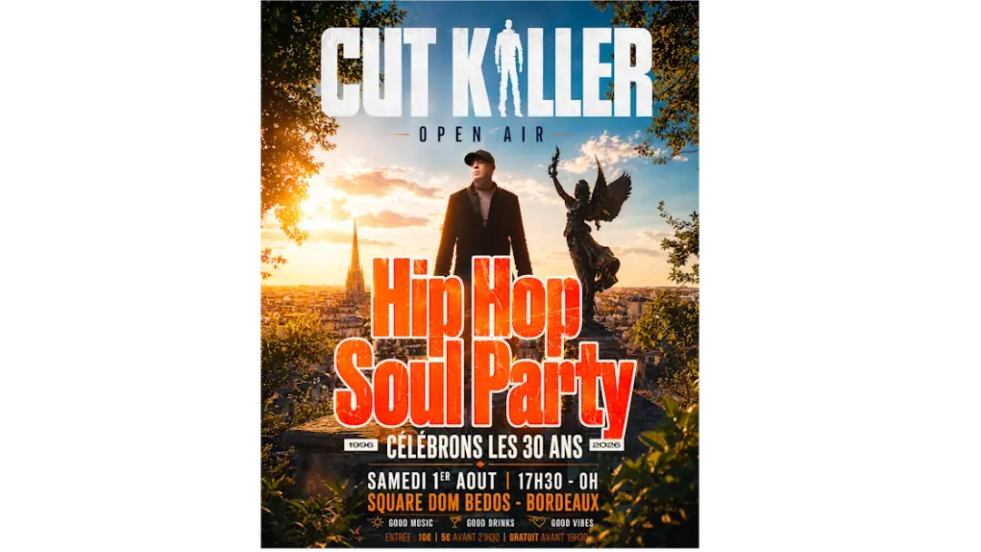 Cut Killer - Hip Hop Soul Party Les 30ans (1996-2026)