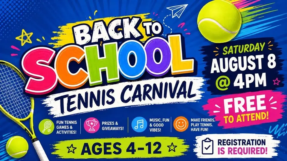 Back To School Tennis Carnival