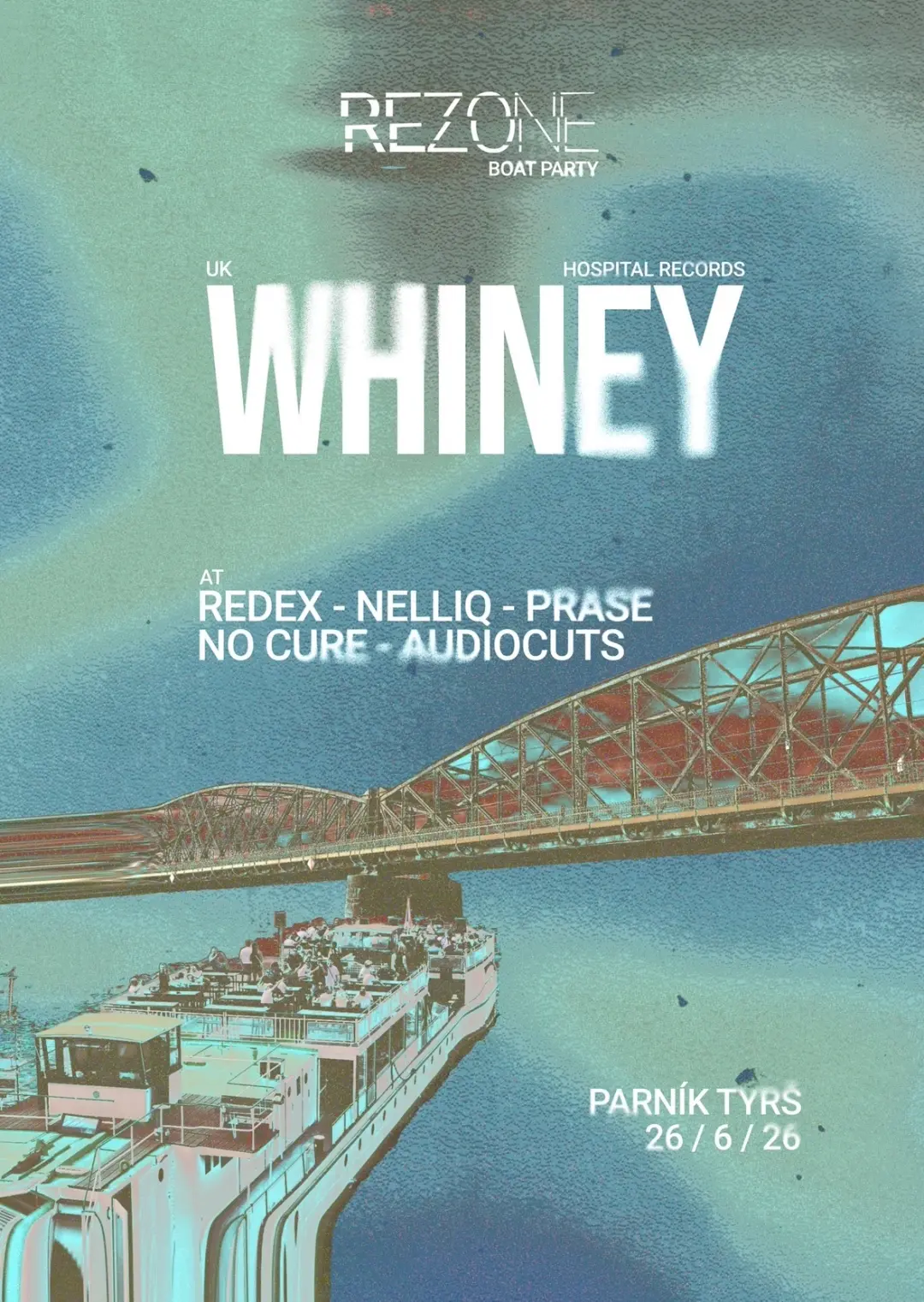 Rezone boat party with Whiney (UK)