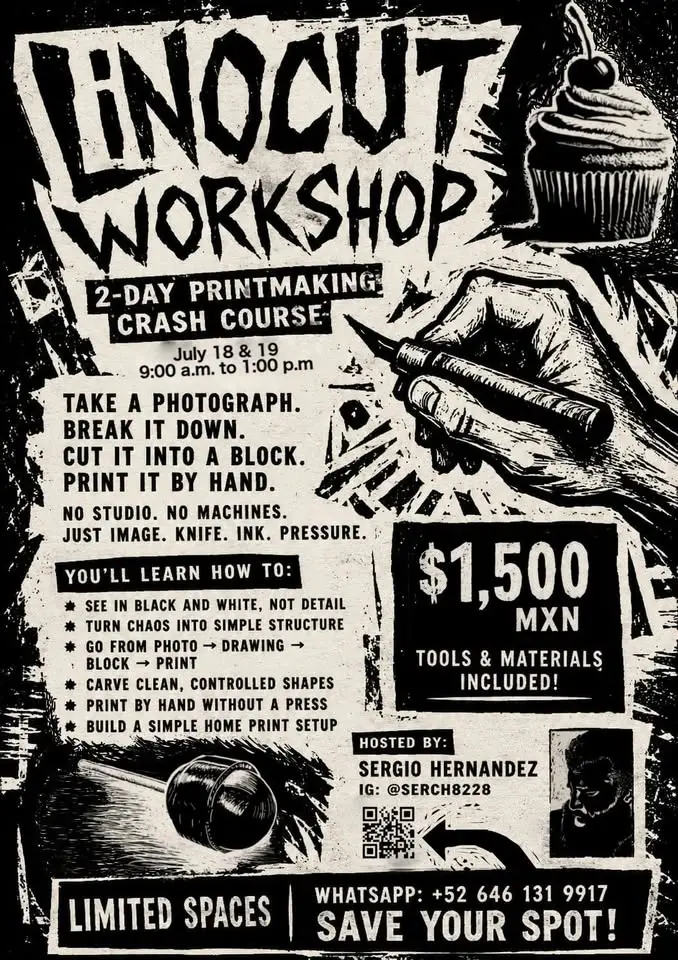 Linocut worshop