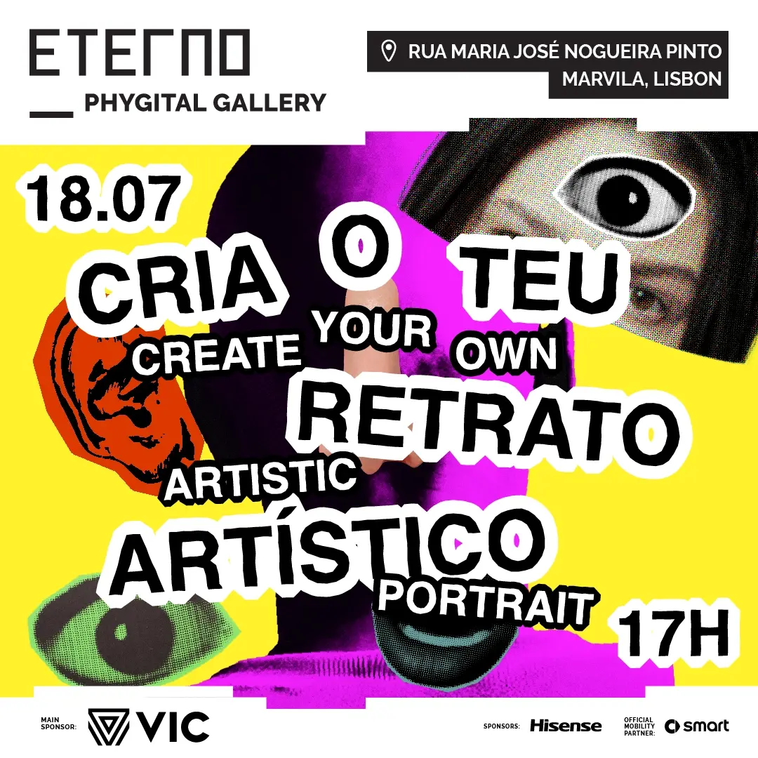 Workshop - Cria o Teu Retrato Artístico