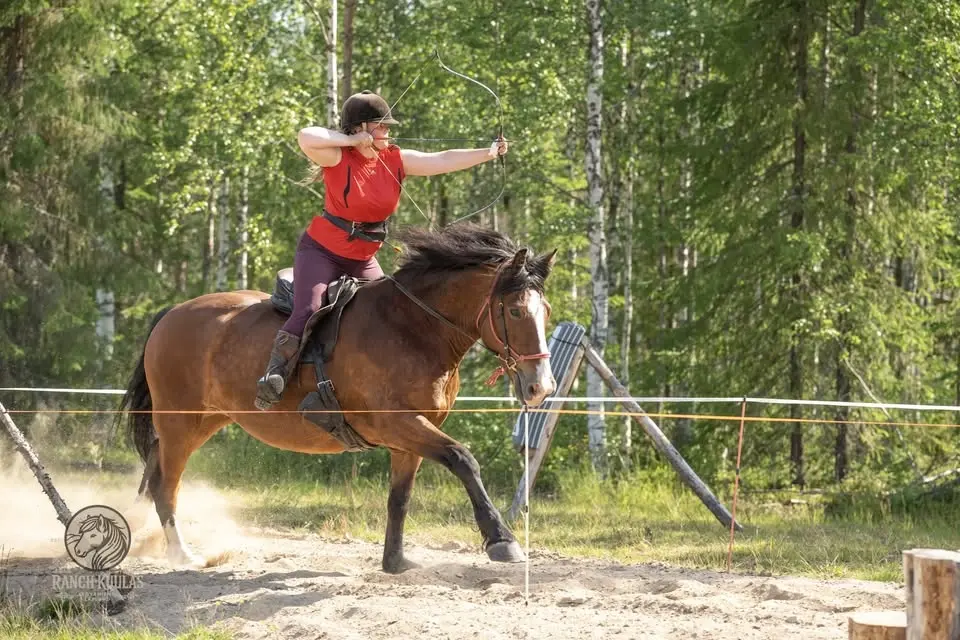 Horseback Archery Training Camp with Anni Jauhiainen in Lapland 2026