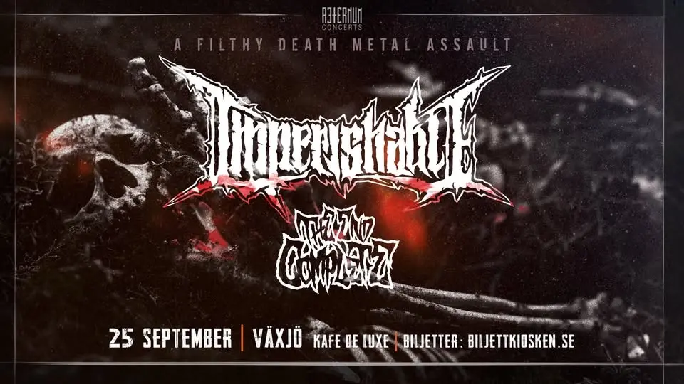 Imperishable + The End Complete live på Kafé de luxe