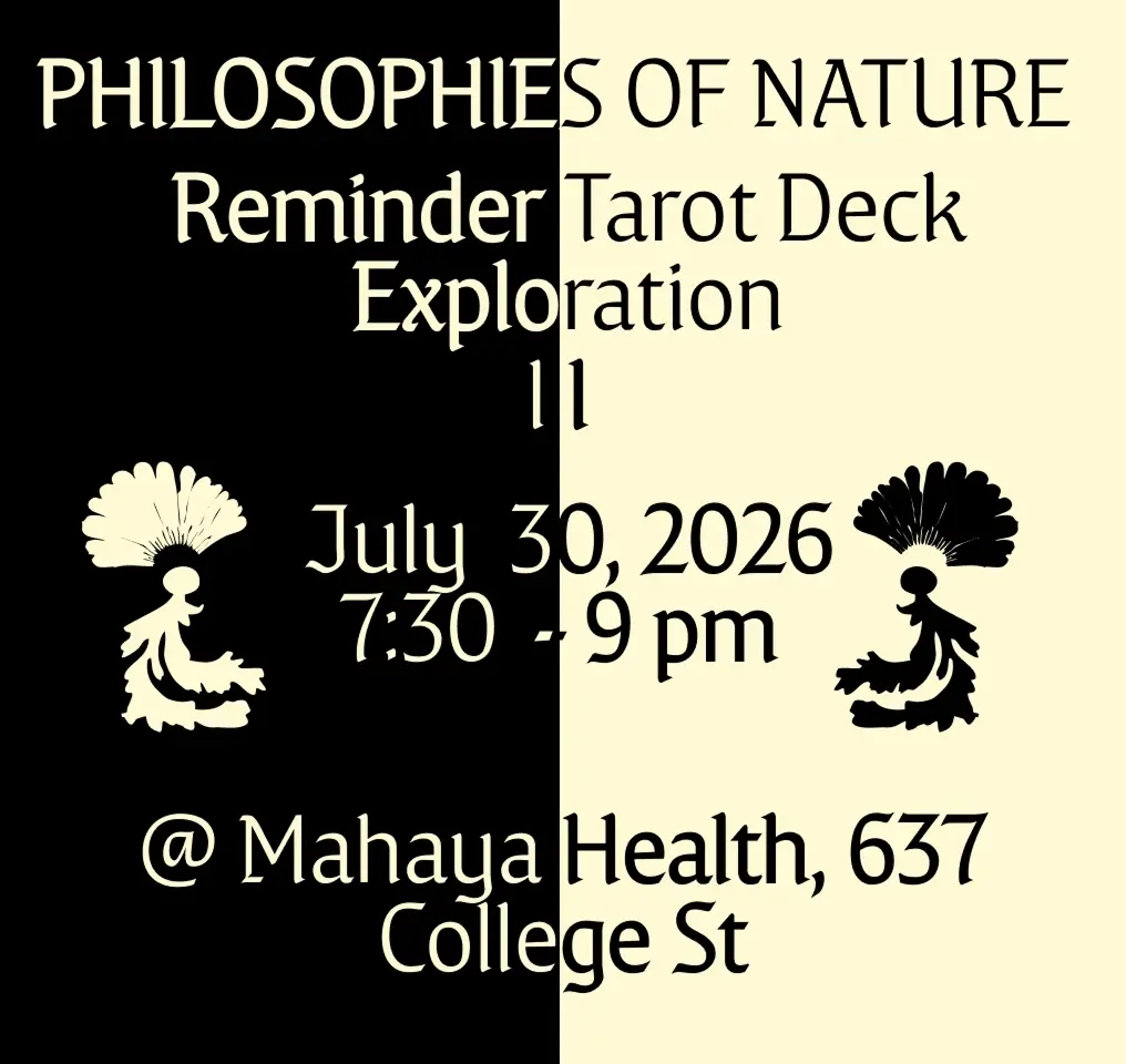 Philosophies of Nature Tarot Deck Exploration