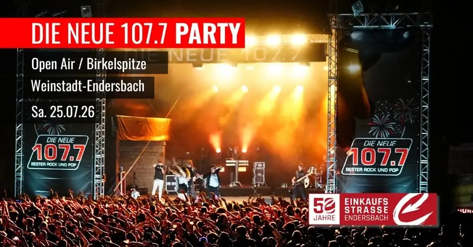 DIE NEUE 107.7 Party Weinstadt-Endersbach