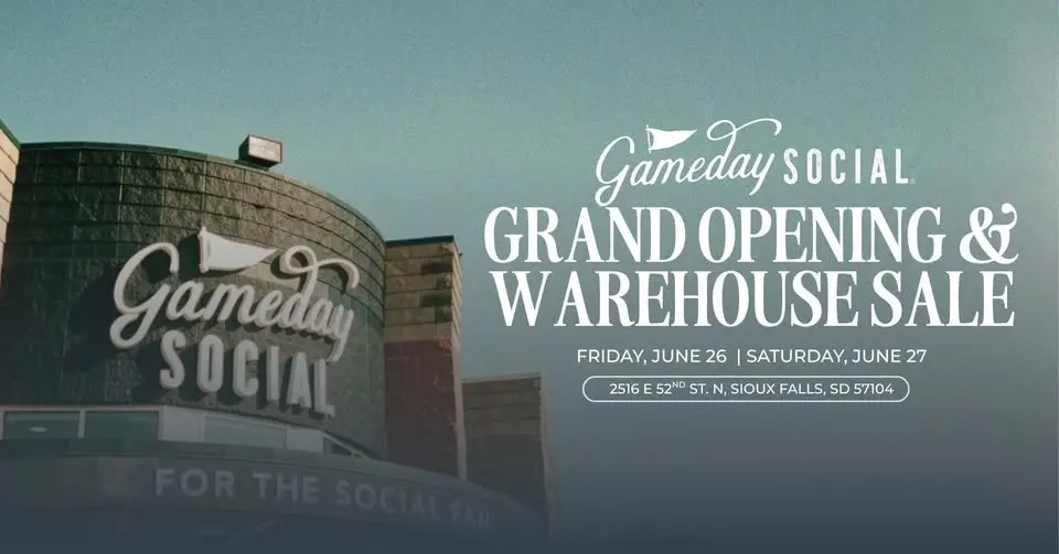 Gameday Social | Grand Opening Block Party + Warehouse Sale
