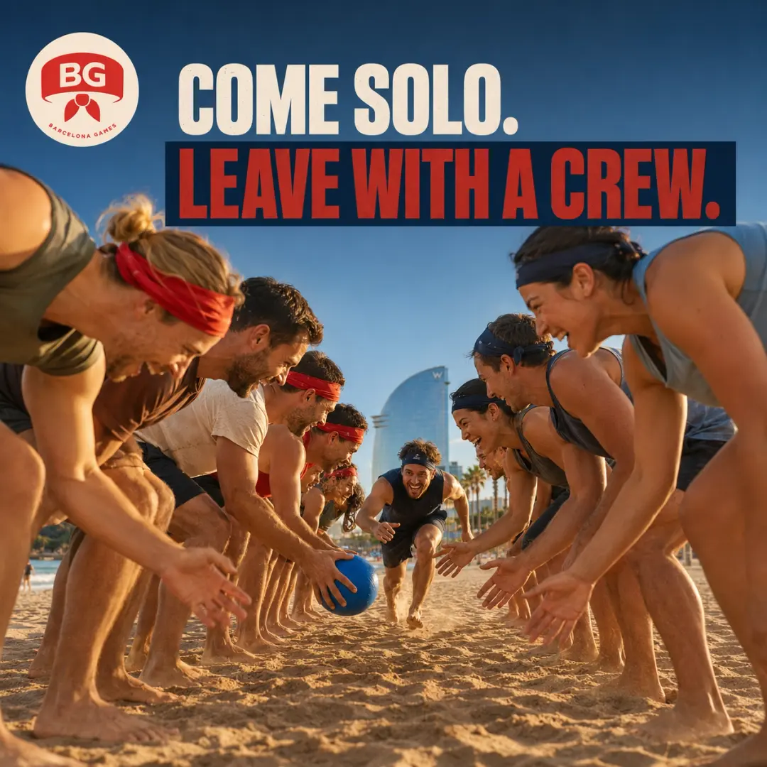 Barcelona Games · Meet People Through Play + Tapas Included