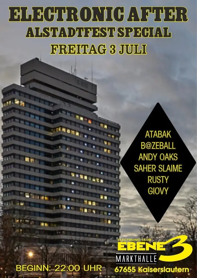 After Party Alstadtfest 