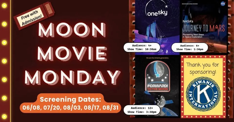 Moon Movie Monday's - Free with Admission