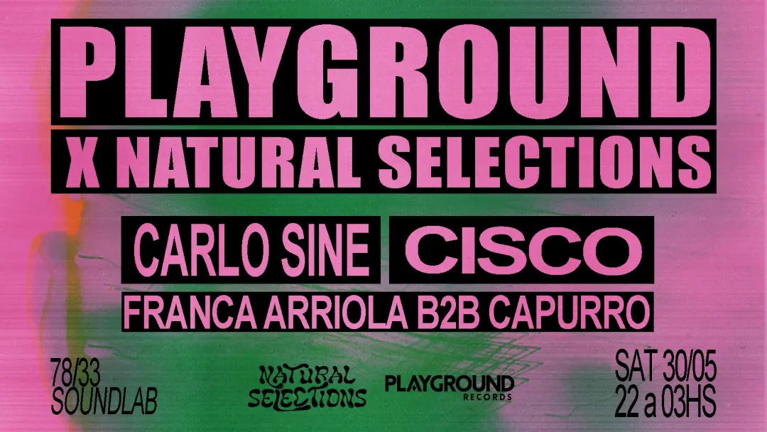 Playground X Natural Selections