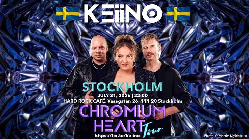 STOCKHOLM CONCERT - CHROMIUM HEART WORLD TOUR 2026 - 20+