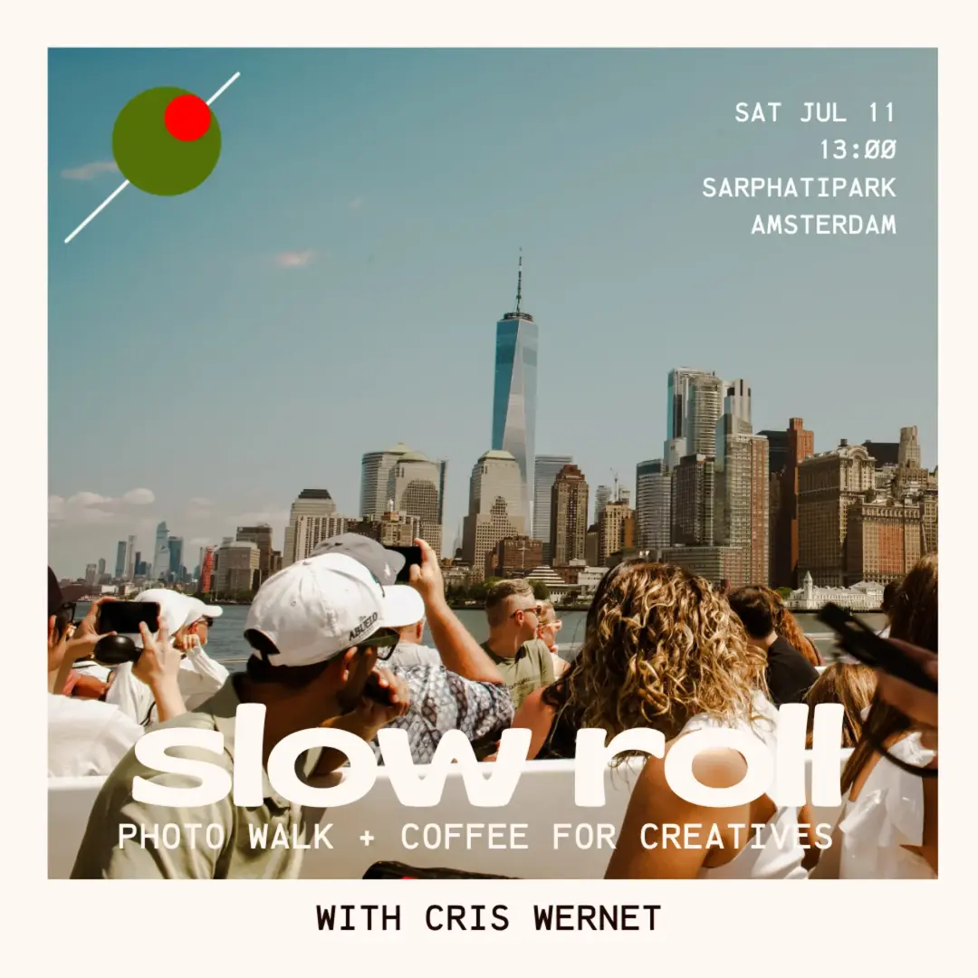 Slow Roll #4: Photo Walk + Coffee for Creatives with Cris Wernet