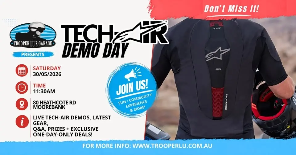 Alpinestars TechAir Demo Day