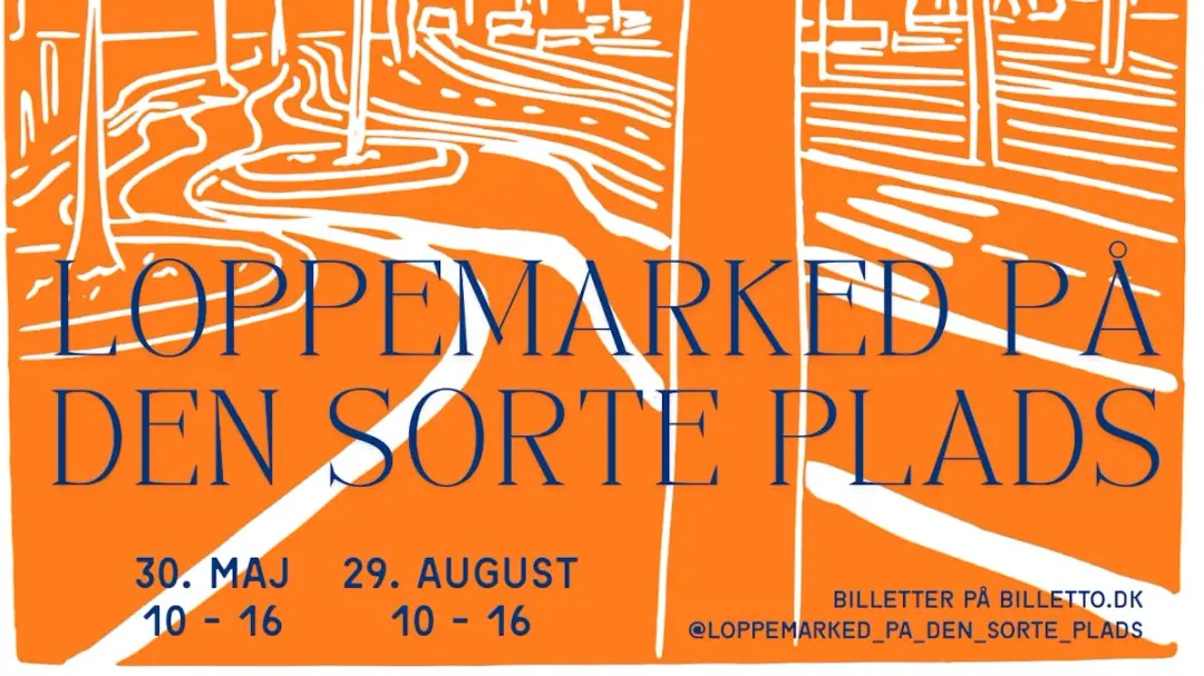 Loppemarked på Den Sorte Plads 2026
