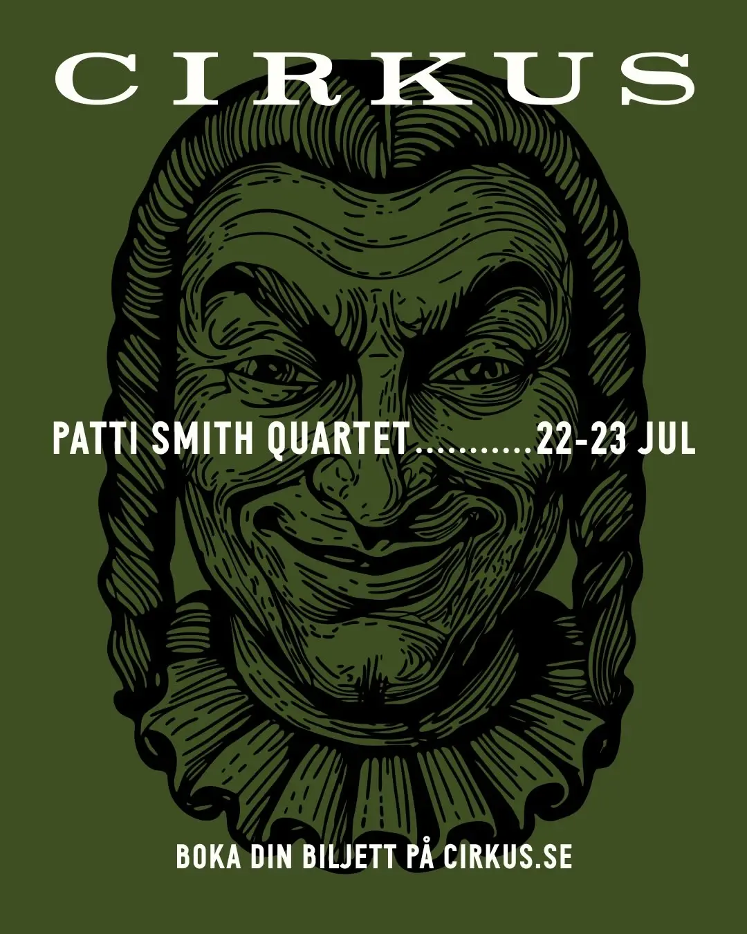 Patti Smith Quartet at Cirkus