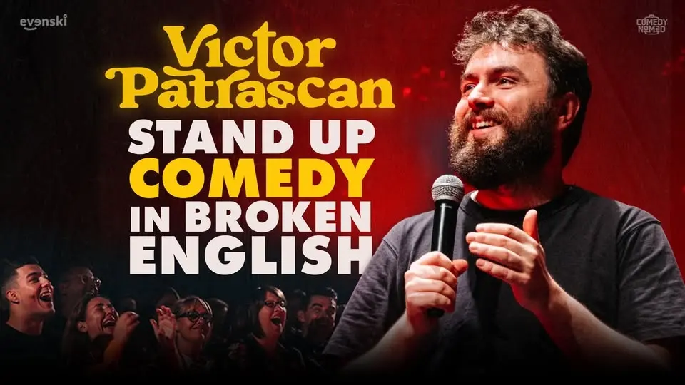 Stand up Comedy in broken English • Victor Patrascan in Gothenburg