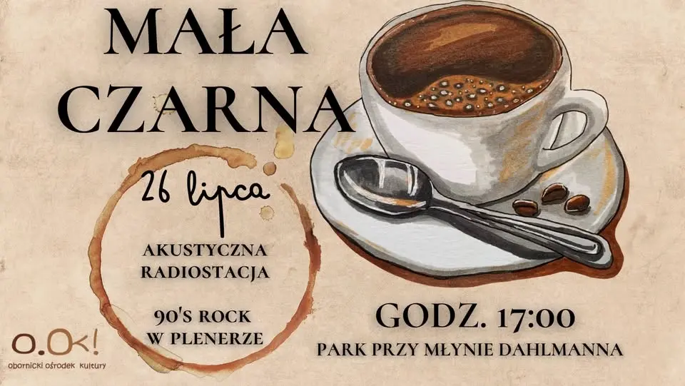 MAŁA CZARNA - AKUSTYCZNA RADIOSTACJA / 90'S ROCK W PLENERZE