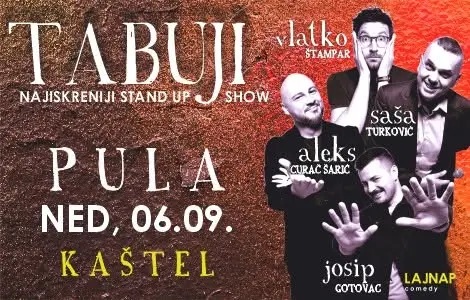 TABUJI - STAND UP COMEDY SHOW BY LAJNAP @ PULA