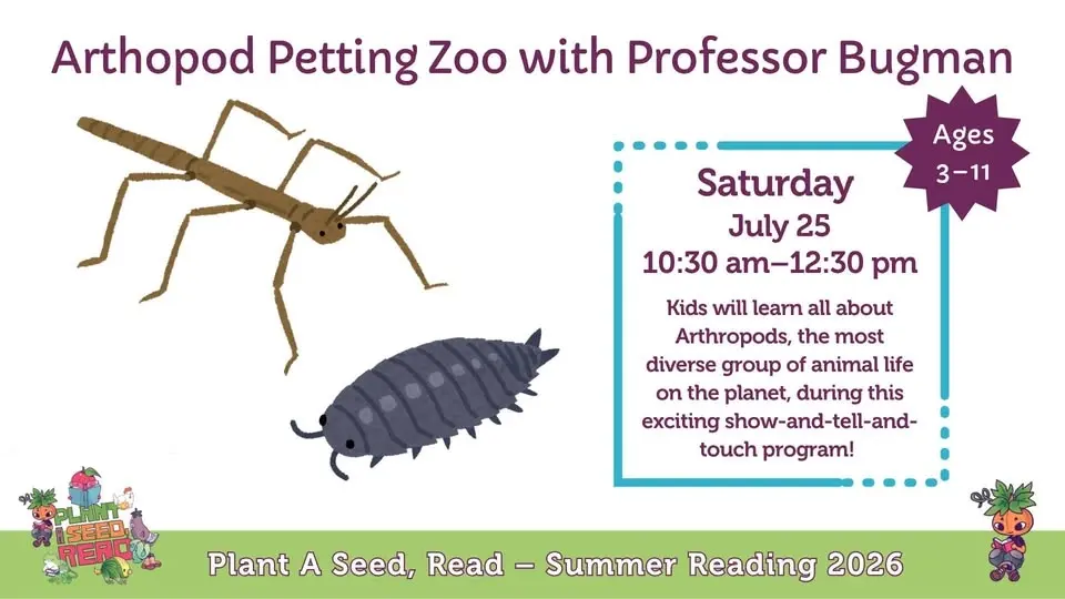 Arthropod Petting Zoo with Professor Bugman | Children's Programming