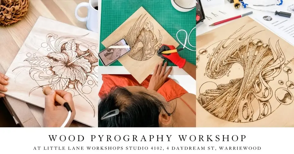 Wood Pyrography Workshop