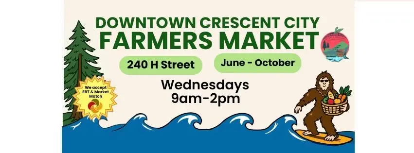 Downtown Crescent City Farmers Market 