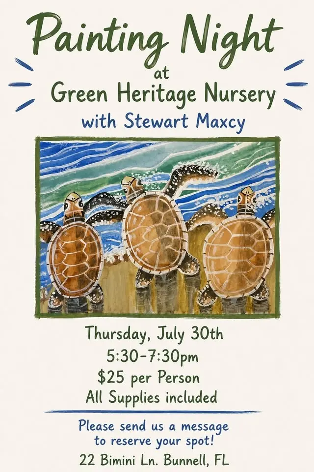 Painting Night at Green Heritage Nursery with Stewart Maxcy