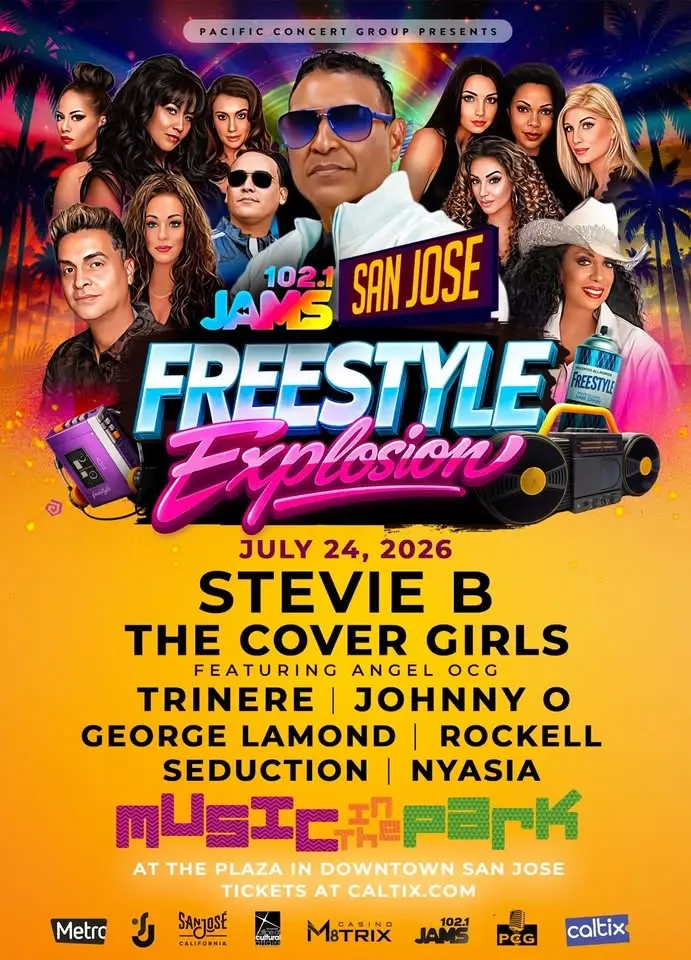 Freestyle Explosion with Stevie B, The Cover Girls, Trainer