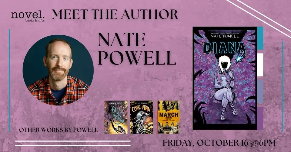  NATE POWELL: DIANA: THE PUNK SINGER WHO RIPPED THROUGH TIME 
