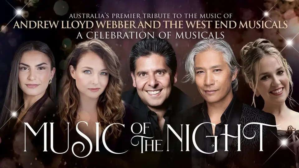 Music of the Night - Tribute to Andrew Lloyd Webber RIVERSIDE THEATRE Sunday June 21 2pm