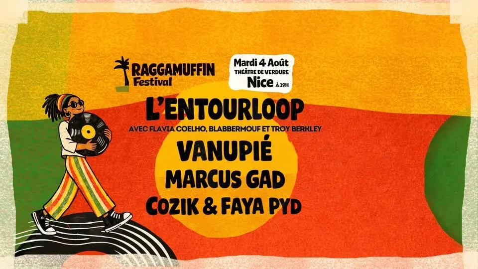 Raggamuffin Festival #1 ❤️ L'Entourloop 💛 Vanupié 💚 Marcus Gad 🧡 Cozik & Faya Pyd
