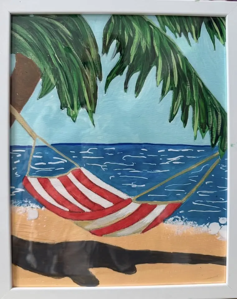 Hammock Acrylic Paint & Sip