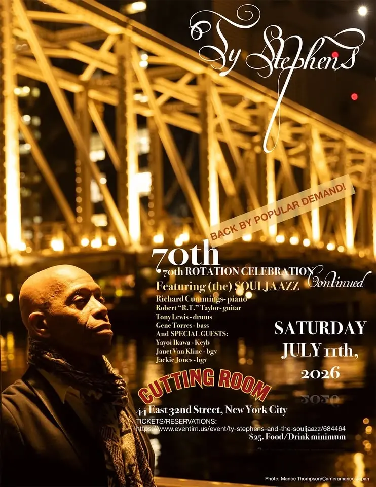 Ty Stephens & (the) SoulJaazz at The Cutting Room