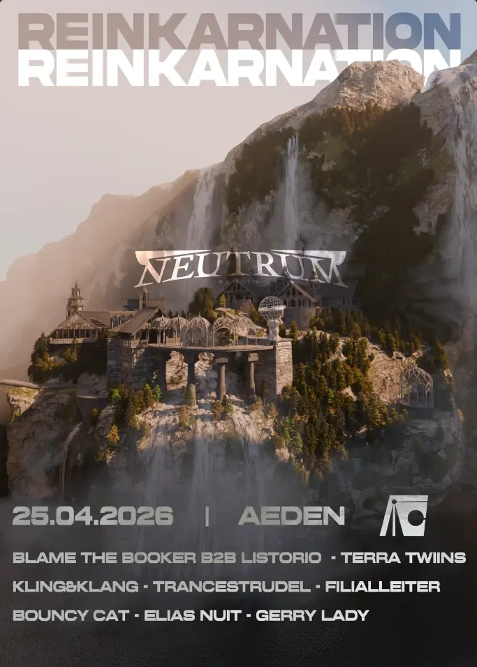 REINKARNATION w/ KLING&KLANG, TERRA TWIINS, Trancestrudel, LISTORIO b2b Blame the Booker
