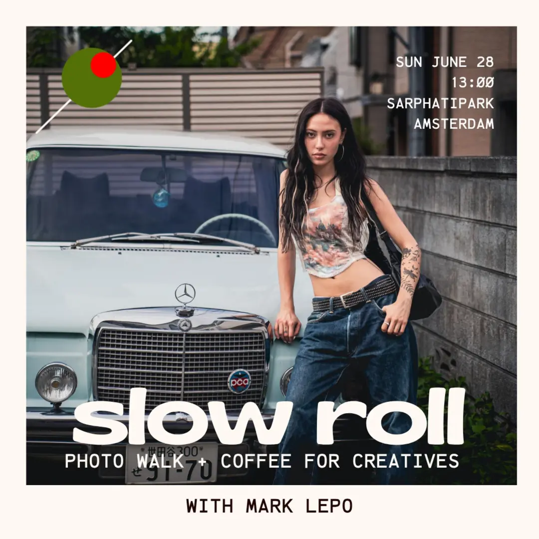 Slow Roll #3: Photo Walk + Coffee for Creatives with Mark Lepo