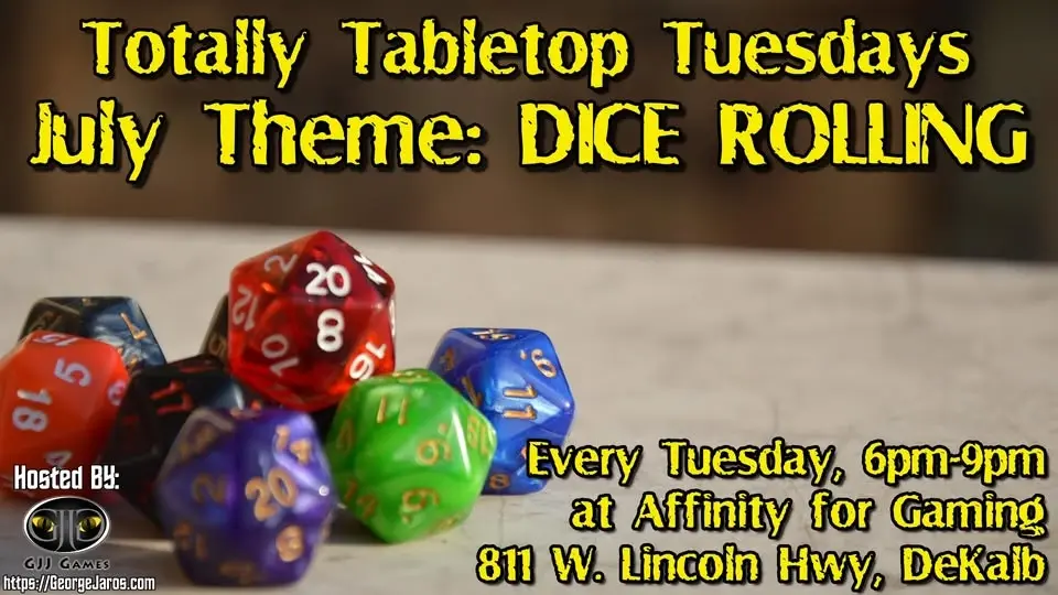 Totally Tabletop Tuesdays - July
