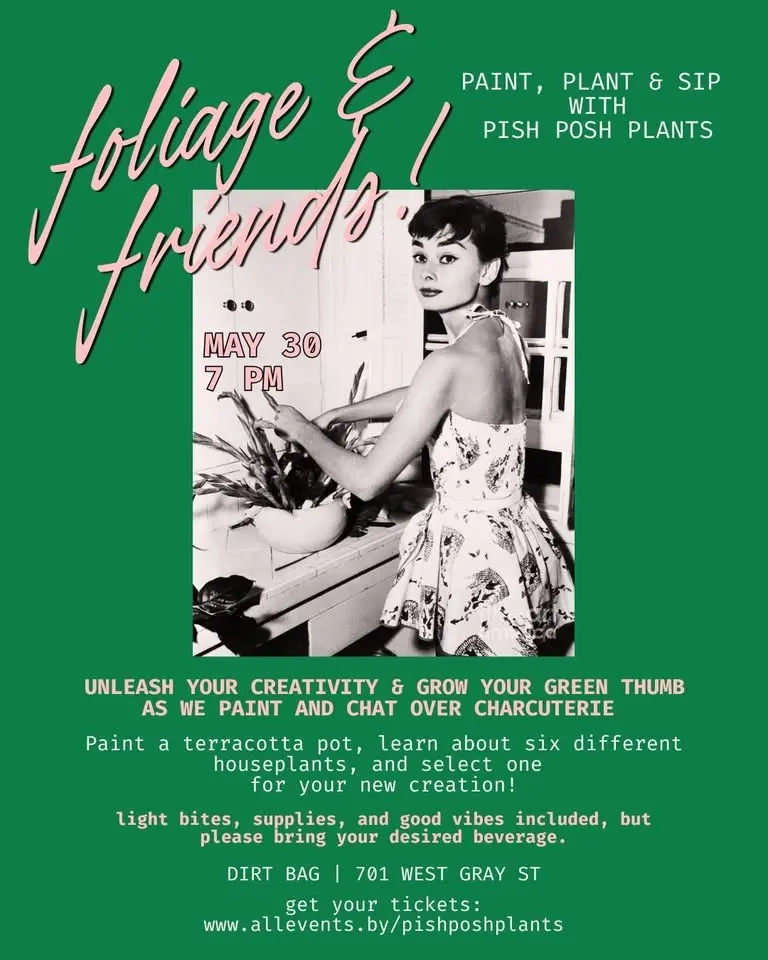 Foliage & Friends: Charcuterie, Plants, Connect!