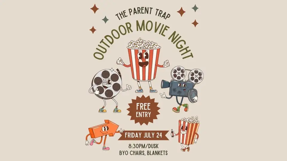 Outdoor Movie Night: The Parent Trap 🎬🍿✨
