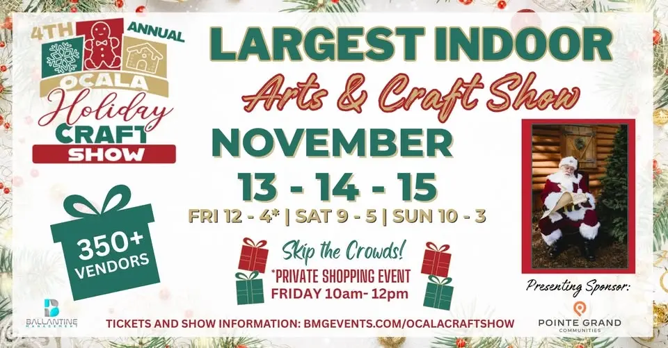 4th Annual Ocala Holiday Craft Show