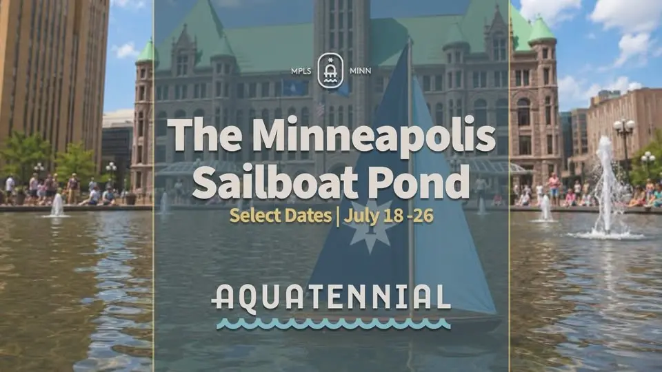  Minneapolis Model Sailboat Pond