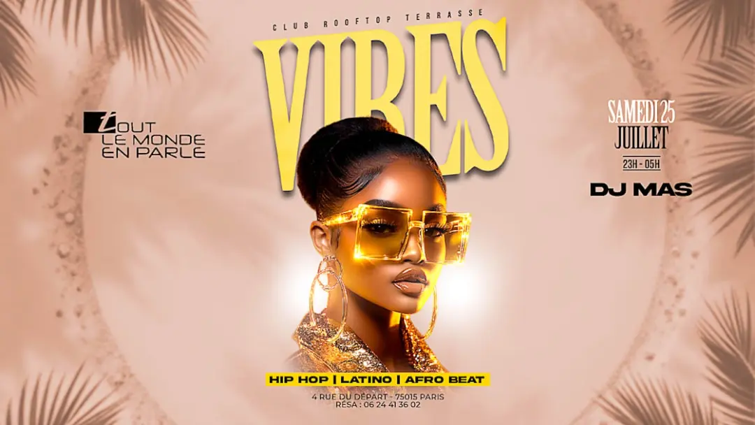 Soiree Vibes Club & Open Air , Hiphop ,Afrobeat , Latino