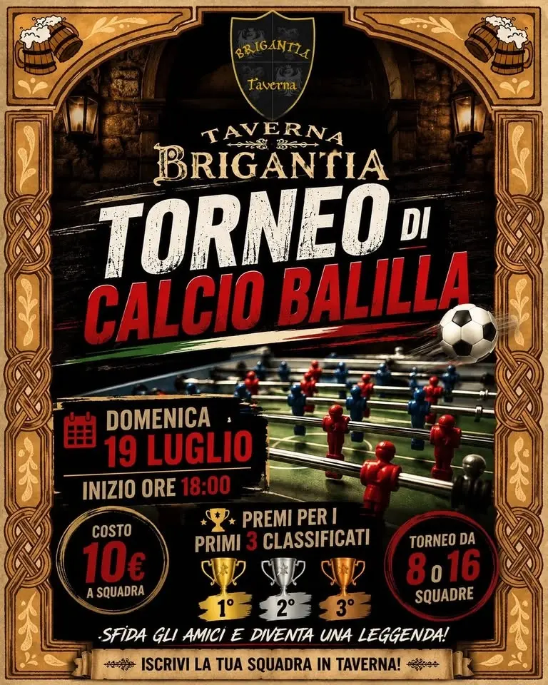 Torneo di Calcio Balilla