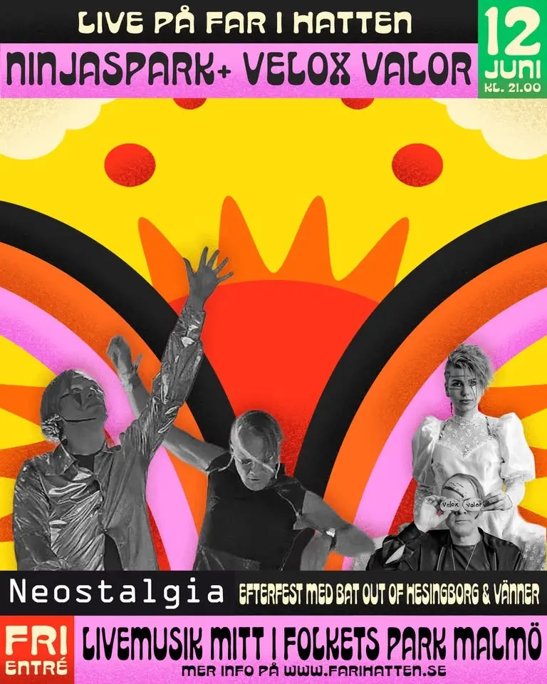 Velox Valor + Ninjaspark live på Far i Hatten | DJ Bat Out Of Helsingborg