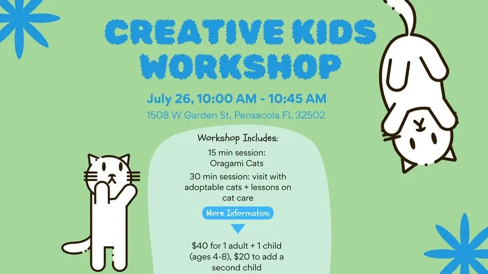 Creative Kids Workshop - Ages 4 & Up