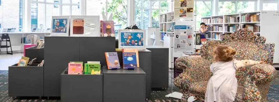 Fredagskul för barn på biblioteket!
