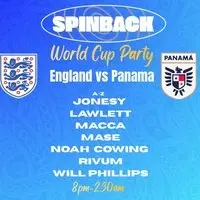 Spinback England vs Panama World Cup Party