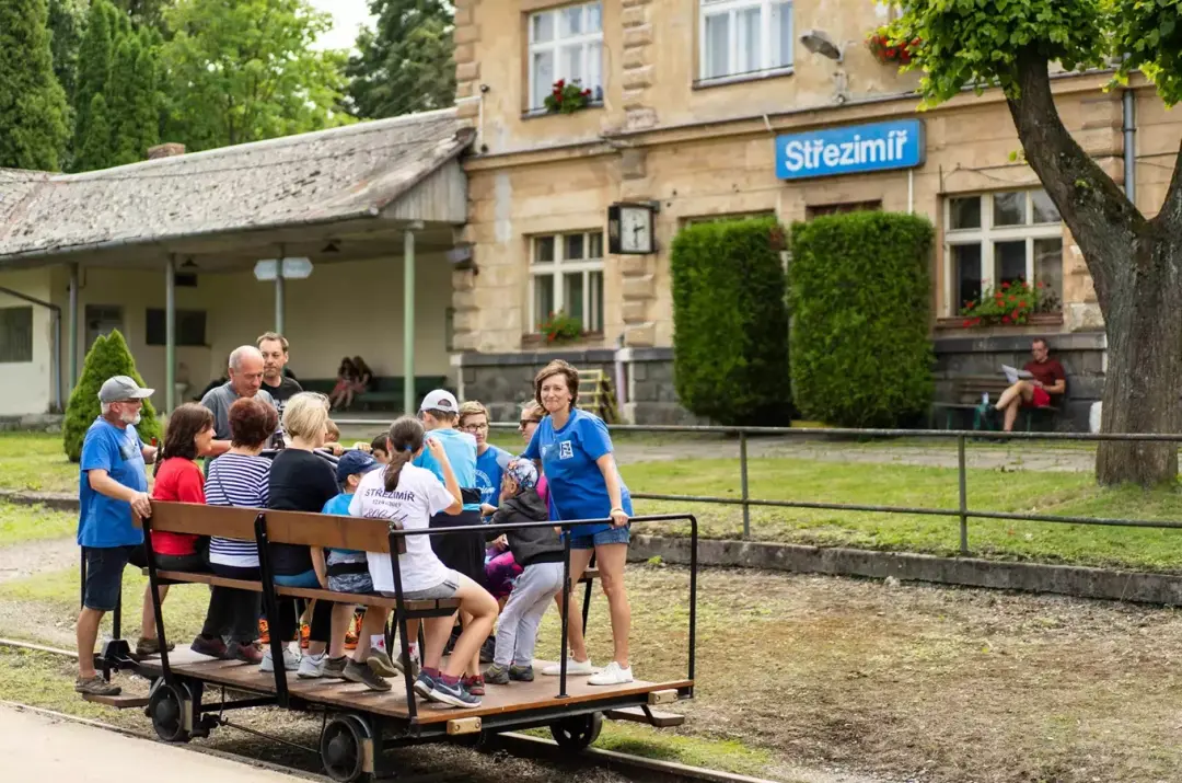 Léto na drezíně Střezimíř – drezínou Českou Sibiří