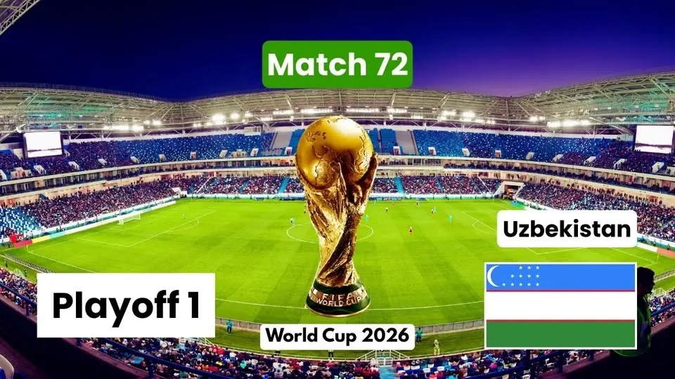 World Cup 26: Group K: Playoff 1 vs. Uzbekistan - Match 72