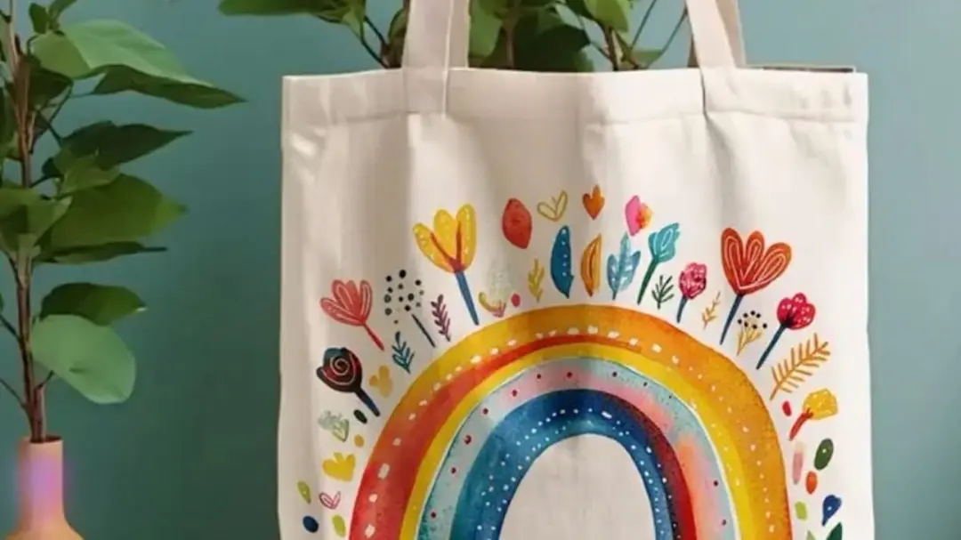 Paint Your Own Tote Bag