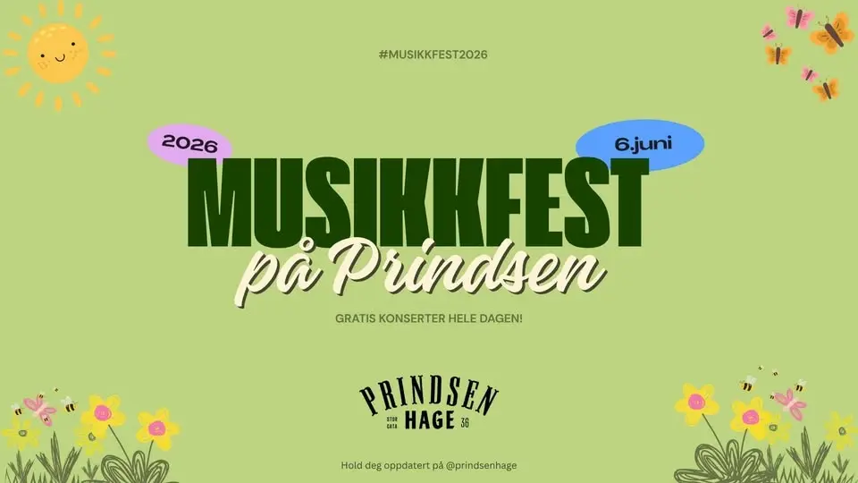 Musikkfest på Prindsen